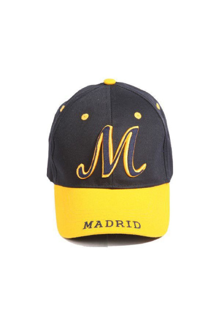 Gorra niño/a Madrid capital azul-amarillo