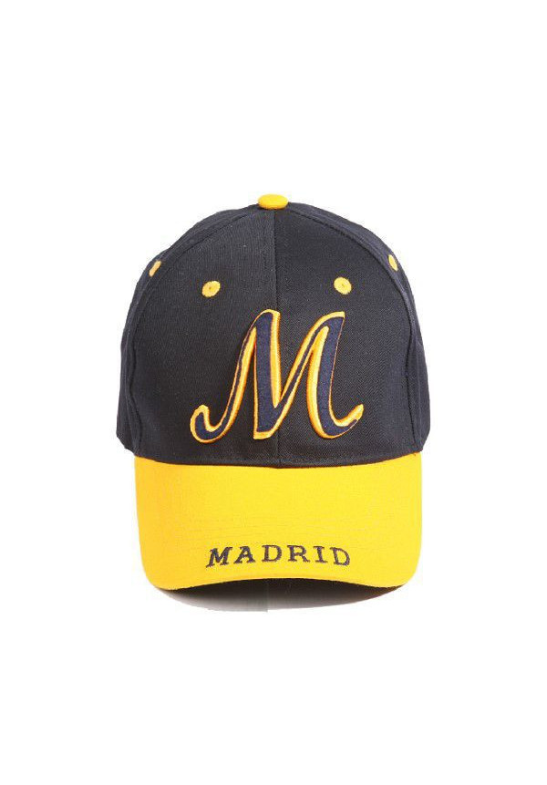 Gorra niño/a Madrid capital azul-amarillo