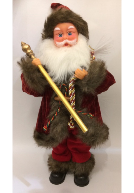 Papa Noel con Música y Movimiento 45 cm