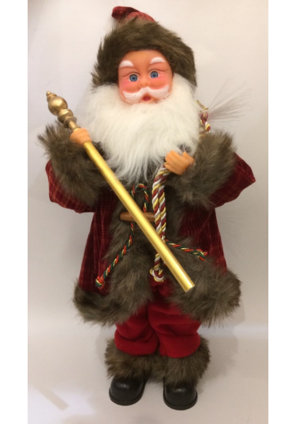 Papa Noel con Música y Movimiento 45 cm