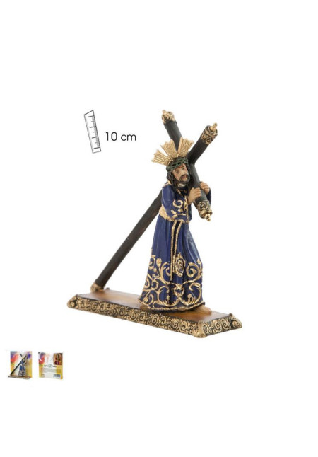 Figura Cristo del Gran Poder en Resina 10 cm Figura Cristo del Gran Poder en Resina 10 cm