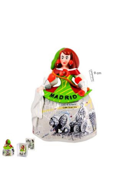 FIGURA MENINA 9 CM MADRID