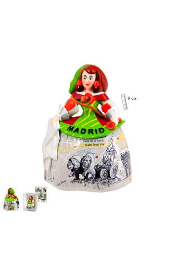 FIGURA MENINA 9 CM MADRID