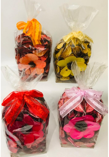 Flores Secas Perfumadas colores Variados bolsa 100 g