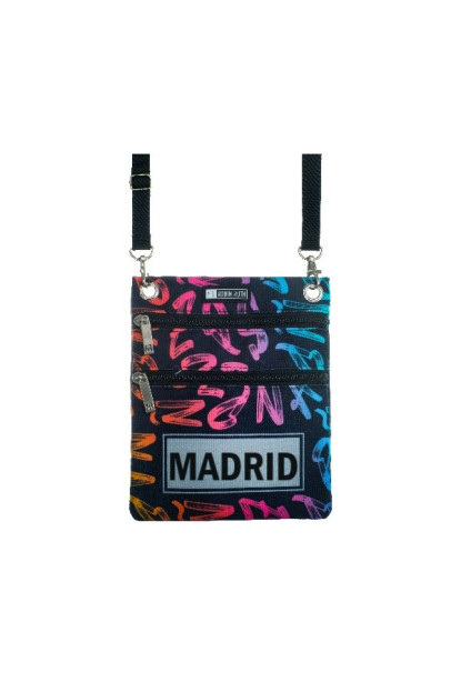Bolso Pasaporte Madrid letras mc 