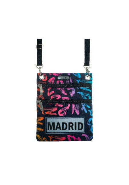 Bolso Pasaporte Madrid letras mc 