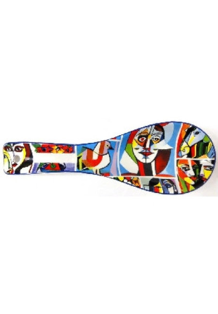CUCHARA CERAMICA PICASSO  25 X 9 CM.         