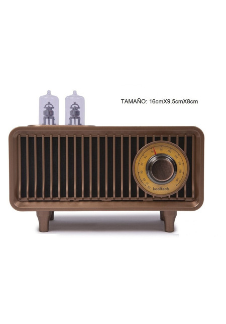 RADIO VINTAGE DIAL ANALÓGICO.Modelo: SERRadio FM/TF/USB/AUXILIAR