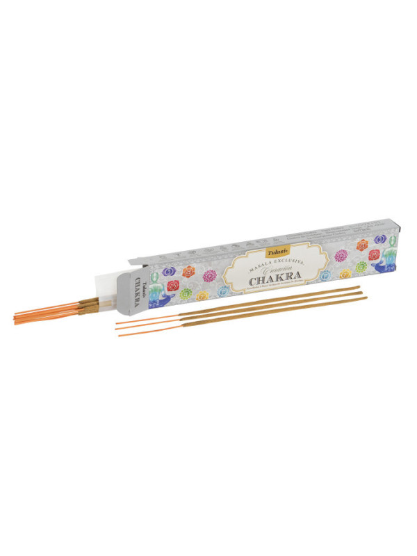 INCIENSO VARILLA SET 15 AROMA 22X13X8 CHAKRAS