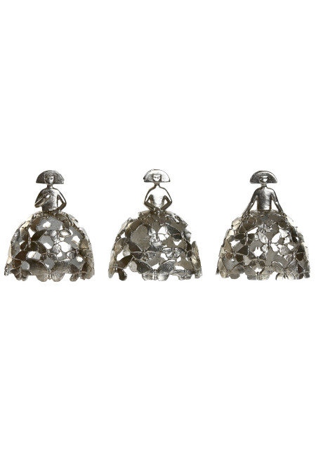 FIGURA RESINA 16X9X18,5 DAMAS 3 SURT.