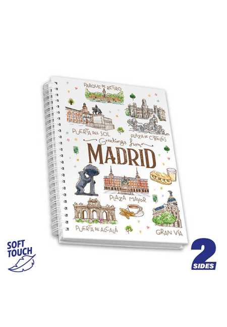 LIBRETA A5 MADRID ACUARELA (MADRID) LIBRETA A5 MADRID ACUARELA (MADRID)