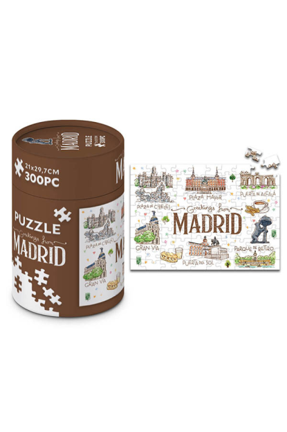 PUZZLE MADRID ACUARELA 300 PIEZAS (MADRID)