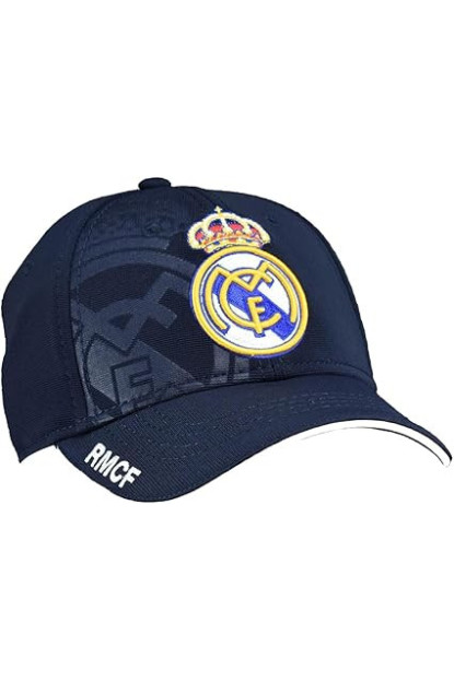 Gorra Real Madrid Nº45 Con Licencia Oficial - Color Negro