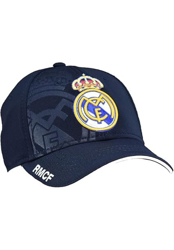 Gorra Real Madrid Nº45 Con Licencia Oficial - Color Negro