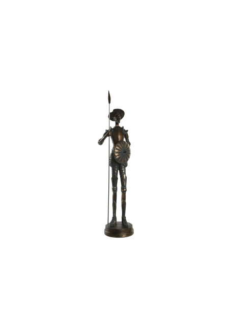 FIGURA RESINA 10X10X48 QUIJOTE COBRIZO