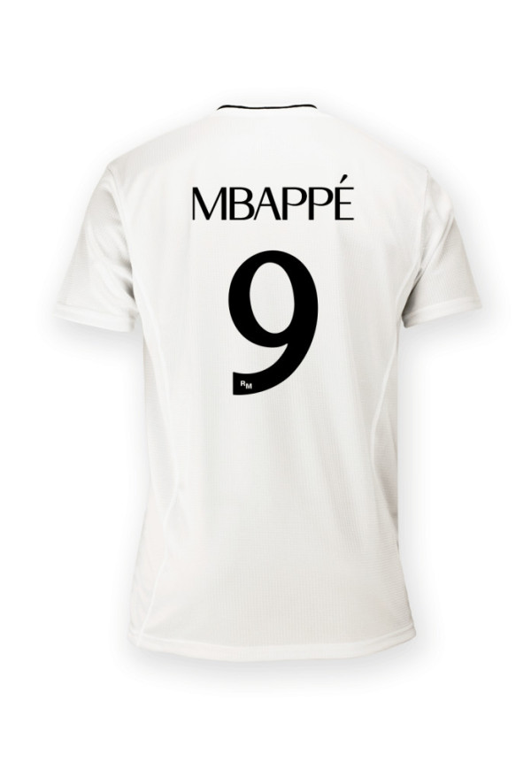 Camiseta MBAPPE L, Primera Equipación del Real Madrid de la Temporada 2024-2025 - . Replica Oficial con Licencia Oficial
