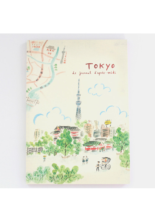 Diario de viaje ilustrado por la artista japonesa Wooran