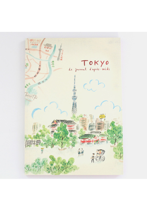 Diario de viaje ilustrado por la artista japonesa Wooran