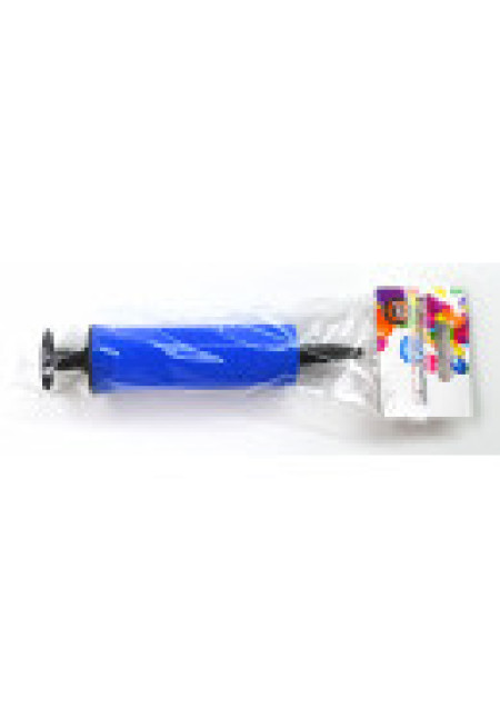 Bomba para inflar globo azul