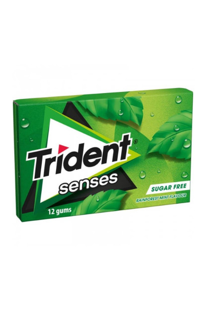 Trident Senses - Sugar Free - Rainforest Mint Flavour
