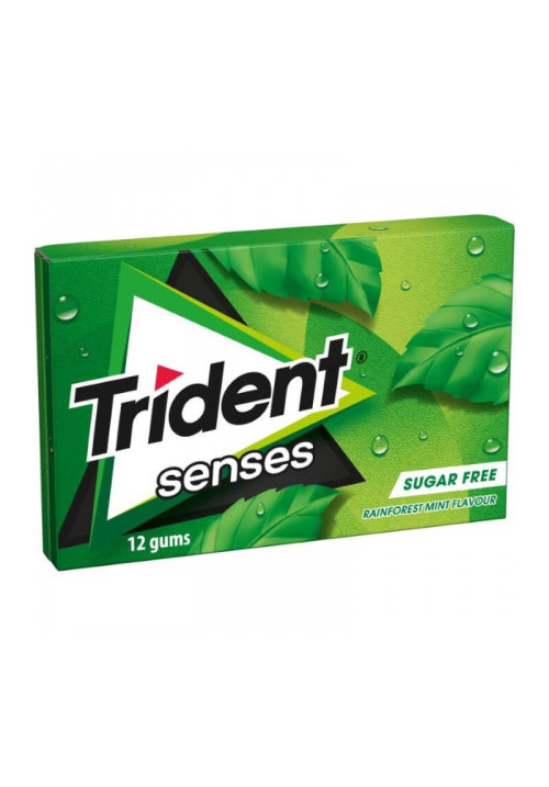 Trident Senses - Sugar Free - Rainforest Mint Flavour