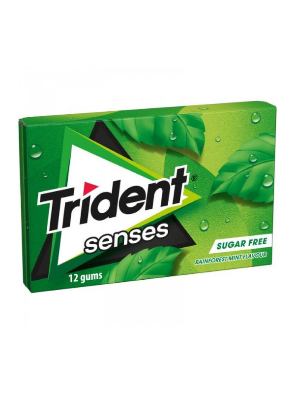 Trident Senses - Sugar Free - Rainforest Mint Flavour