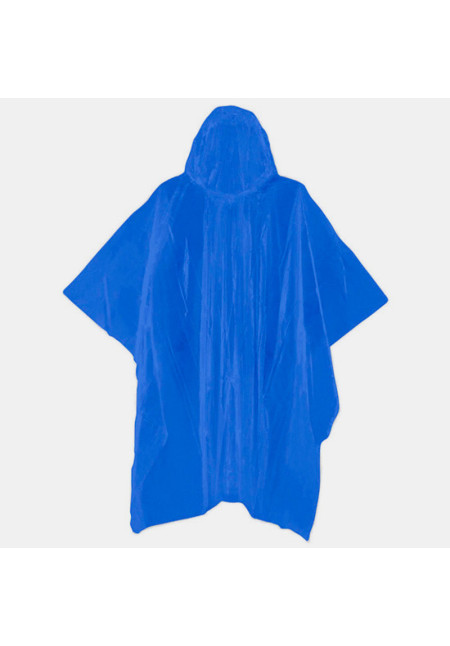 Poncho de emergencia para protegerte de la lluvia.