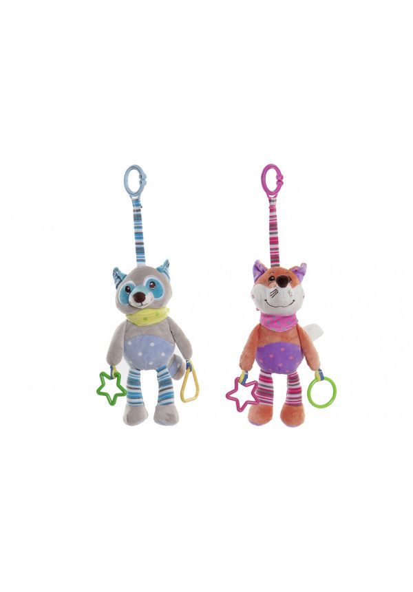 PELUCHE POLIESTER PE 20X14X28 MORDEDOR 2 SURT.