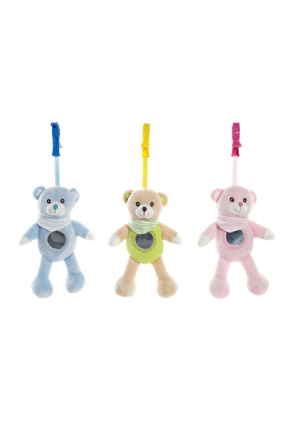 PELUCHE POLIESTER 19X7X24 OSO 3 SURT.