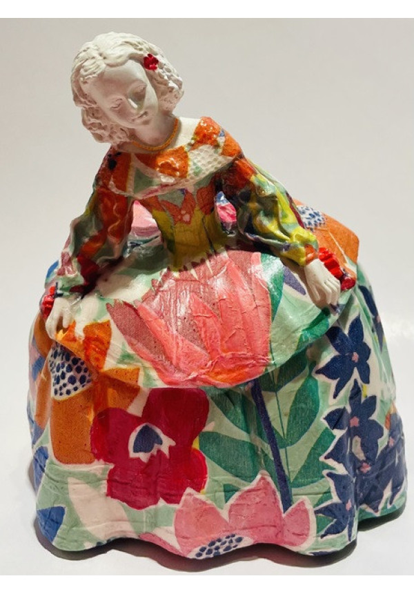 Figura de Menina  primavera 12cm