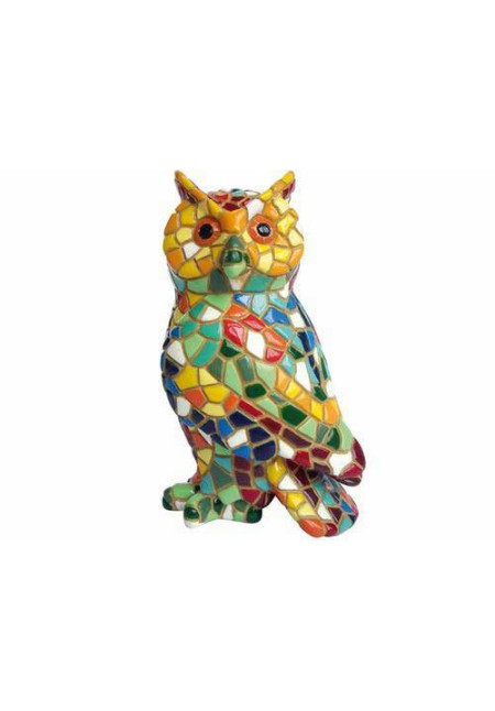FIGURA BÚHO MOSAICO 7cm