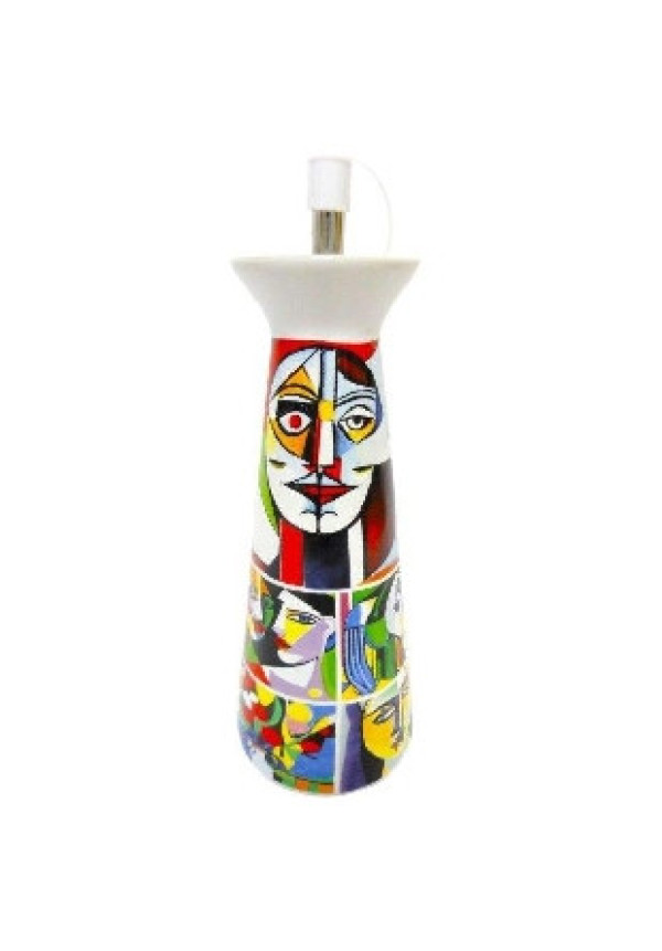 ACEITERA CERAMICA PICASSO  16 X 6,5 CM.     