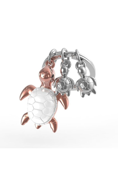 LLAVERO meta[l]morphose® Animals - Tortuga rosada