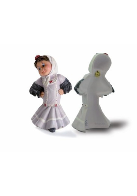 Figura Madrileña Teja, 15cm.  Colección PEQUEÑOS TESOROS