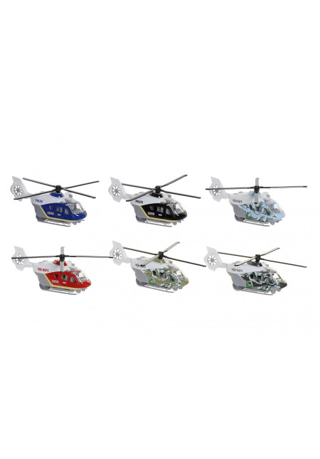 JUGUETE METAL  HELICOPTERO   23X4,5X7  