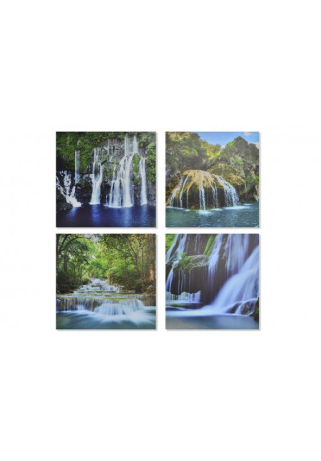 CUADRO LIENZO 40X1,7X40 CASCADA