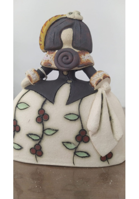 MENINA “MADRID”.   Colección realizada en barro refractario Albino,