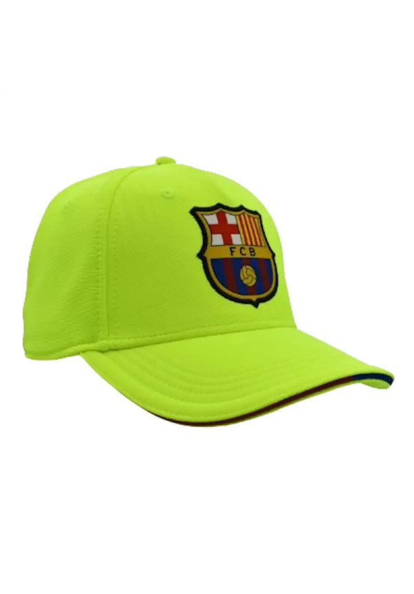GORRA FC BARCELONA CROSS COLOR AMARILLO - ADULTO
