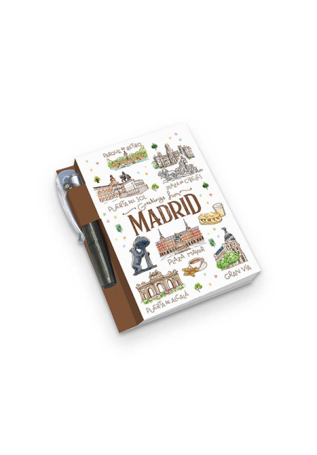 LIBRETA/BOLI MADRID ACUARELA (MADRID)
