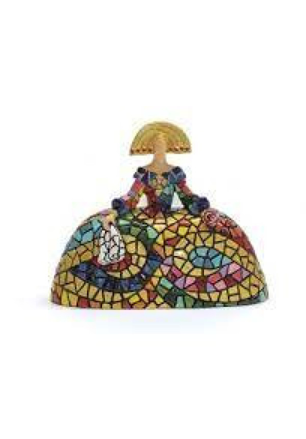 \r\n\r\nFigura Menina Carnival 20,5cm, hecha en\r\n\r\nCerámica y Resina