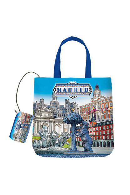 BOLSA PLEGABLE MADRID CLASIC (MADRID)