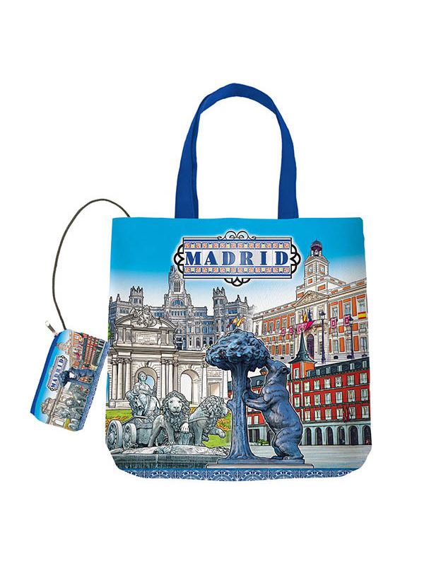 BOLSA PLEGABLE MADRID CLASIC (MADRID)