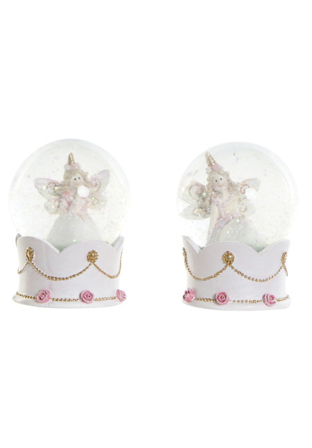 FIGURA RESINA 6,5X6,5X8,5 PRINCESA BOLA 2 SURT.