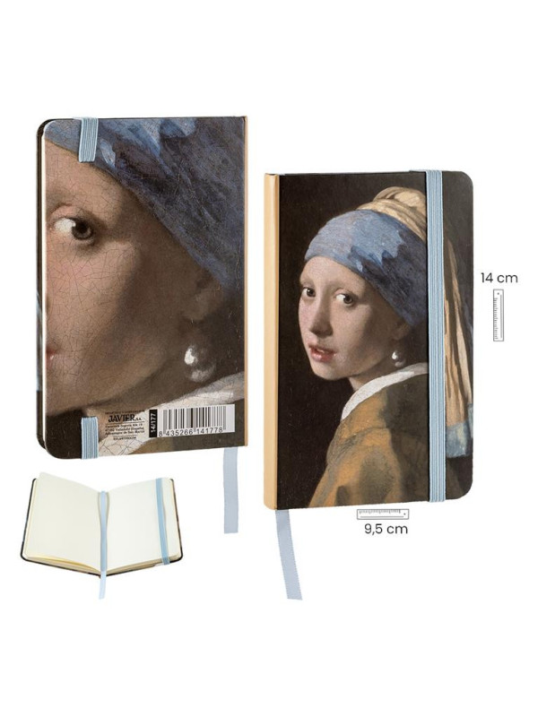 AGENDA 9X14 JOVEN DE LA PERLA