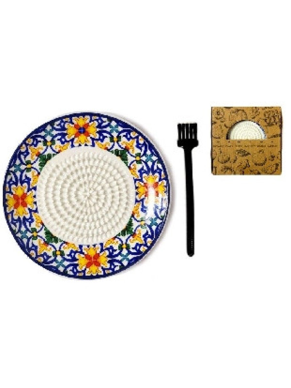 RASCA AJOS ARABICO CON CEPILLO DE LIMPIEZA   