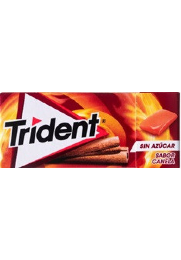 Chicles sin azucar Trident Canela