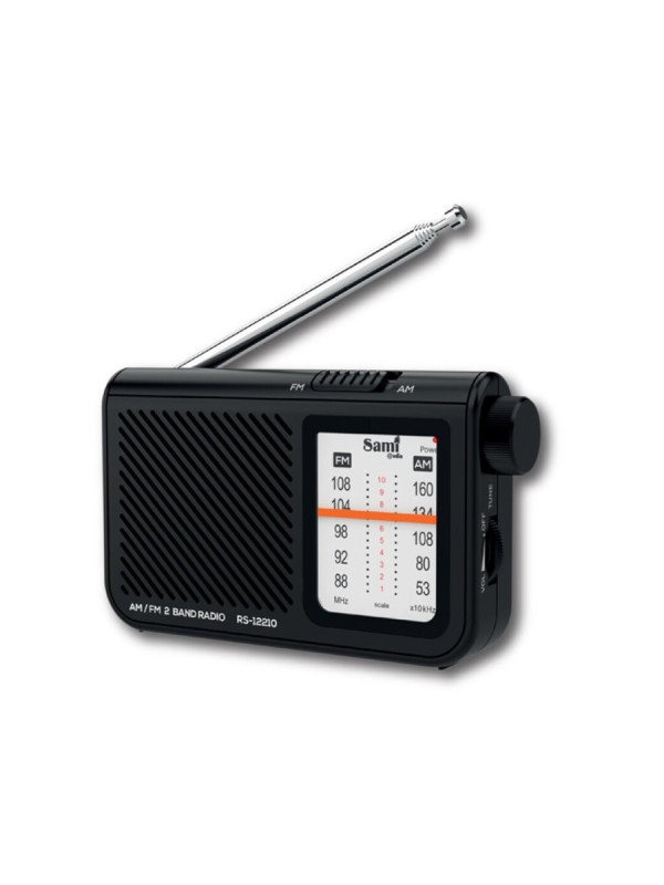 RADIO PORTATIL ANALOGICA C/ANTENA + AURICU. AM/FM