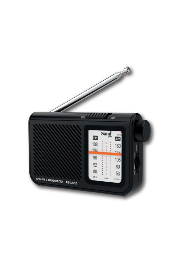 RADIO PORTATIL ANALOGICA C/ANTENA + AURICU. AM/FM