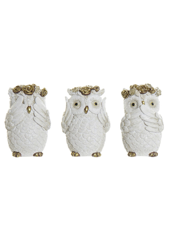 FIGURA RESINA 5X5X8 BUHO 