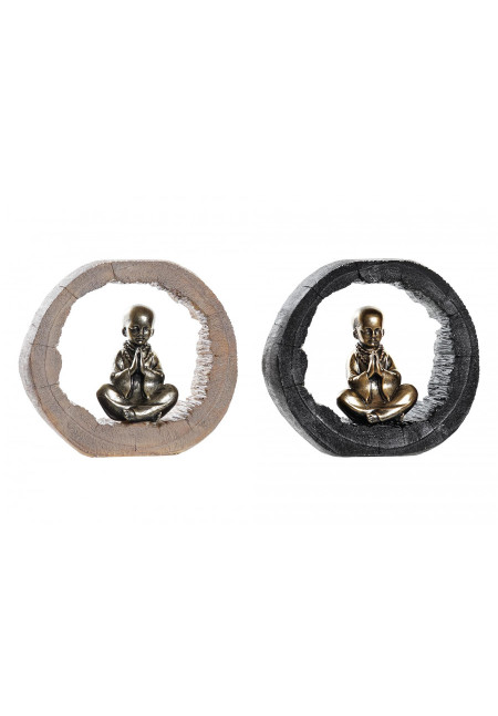 FIGURA RESINA MONJE 20,8X6,5X18,5 FIGURA RESINA MONJE 20,8X6,5X18,5